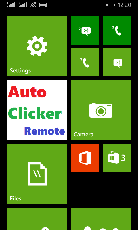 Auto Clicker Remote for Windows Phone