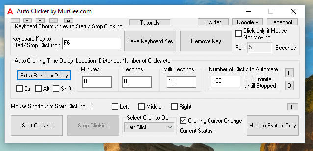 Auto Clicker for Automated Mouse Clicking on Windows