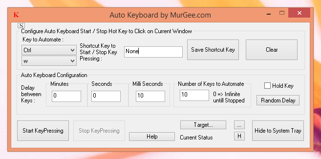 Auto Keyboard by MurGee.com