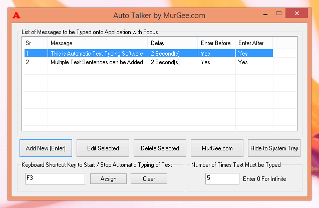 Auto Talker by MurGee.com