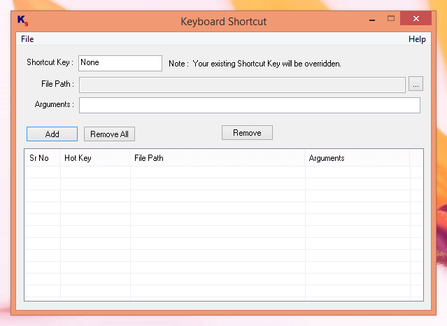 Keyboard Shortcut Software