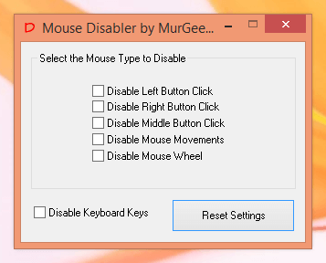 Mouse Disabler by MurGee.com
