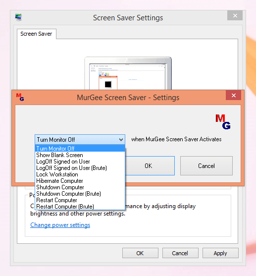 Screen Saver to Control Computer
