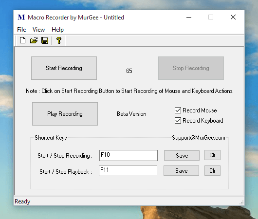 Macro Recorder for Games